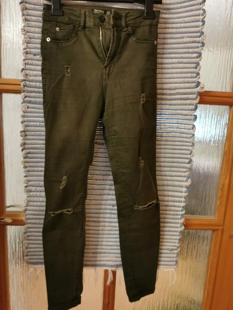 Potrhane rifle, bershka,34