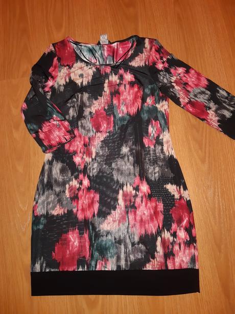 Šaty tunika 2xoblečené, f&f,36