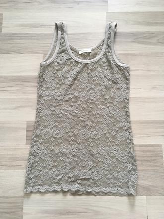 Krajkovy top, s