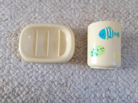 Súprava na mydlo a kefky, 