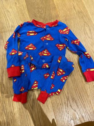 Pyzamko overal superman, h&m,92