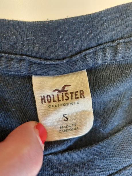 Tricko hollister s, hollister,s