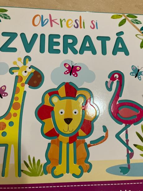 Obkresli si zvieratká kniha, 