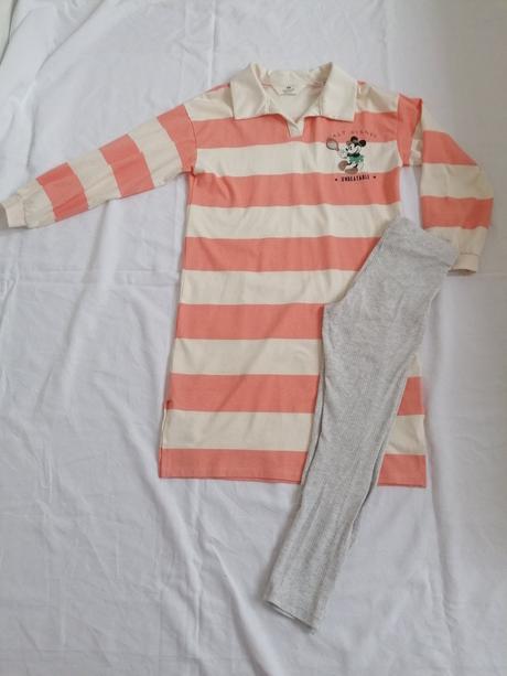 Tunika s leginami, h&m,134