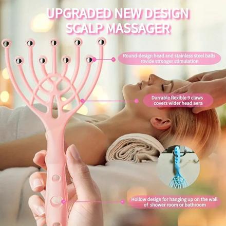 Masážna pomôcka hlavy,