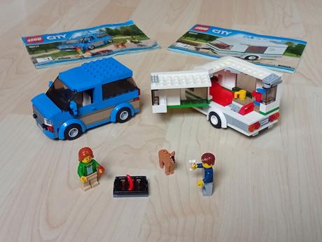 Lego 60117 dodávka a karavan, 