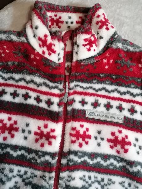 Teplá mikina 140 /146, alpine pro,140