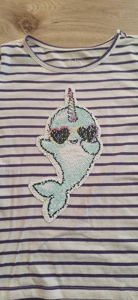 Tričko s premieňacím motívom, 128