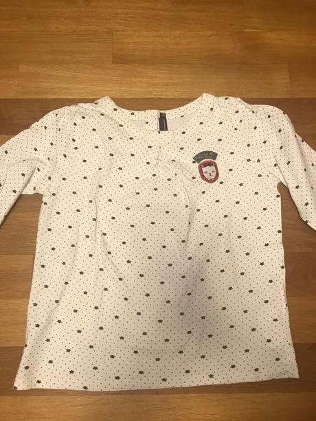 Nátelník s drobnými mačičkami, sergent major,140