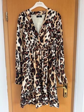 Leopardie šaty fracomina, fracomina,xs