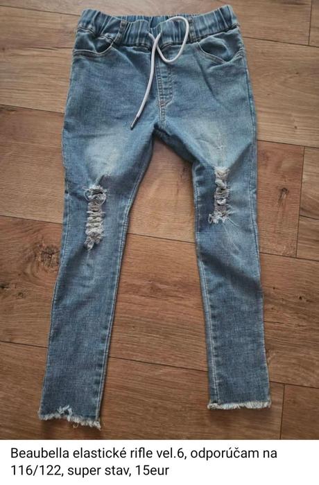 Beaubella elastické rifle, 116