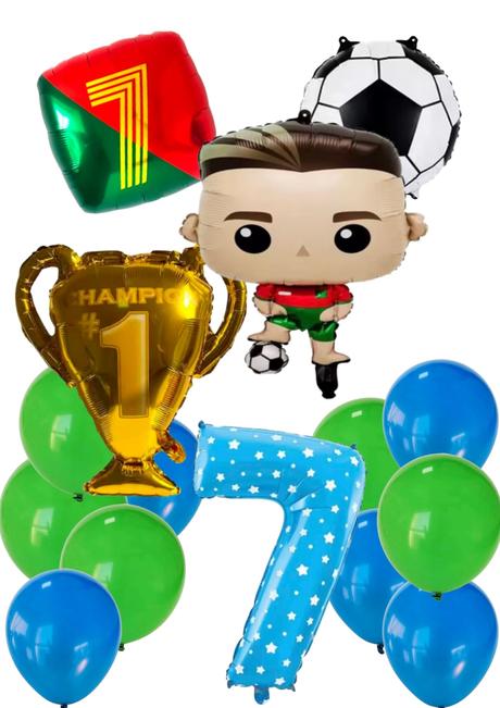Futbalové balóny ronaldo- až 14/15/16 kusov,