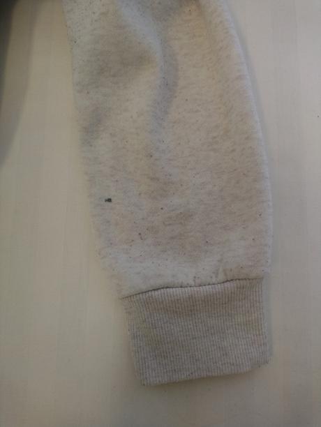 Dámska sivá mikina s motívom, love, s/m, s