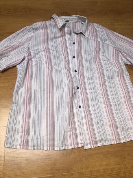 Bavlnená košeľa pásikavá, 4xl