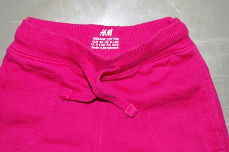 Nadherne cervene teplacky, h&m,80