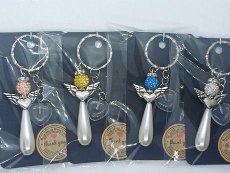 Kľúčenka anjel+srdce, 