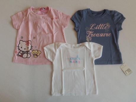 3x tricko, mothercare,74