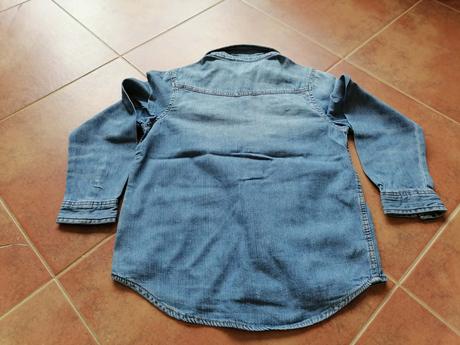 Košeľa denim, veľ. 122, denim,122