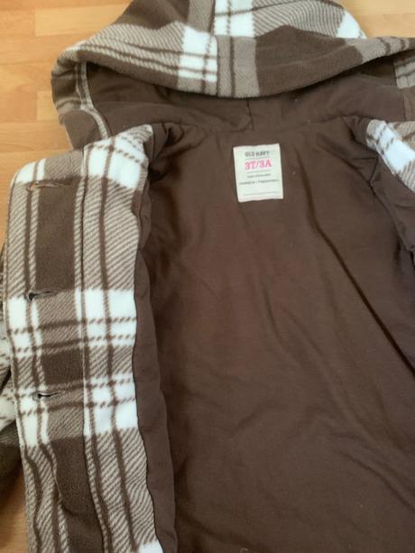 Old navy karovaný kabátik, old navy,98