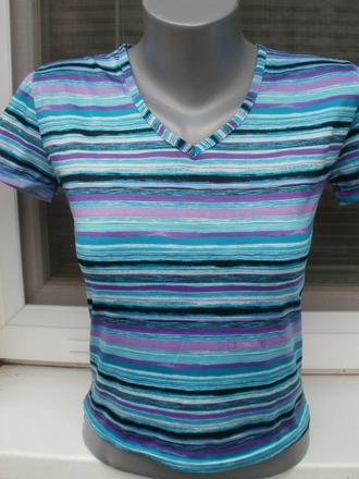 Tyrkysové tričko, s