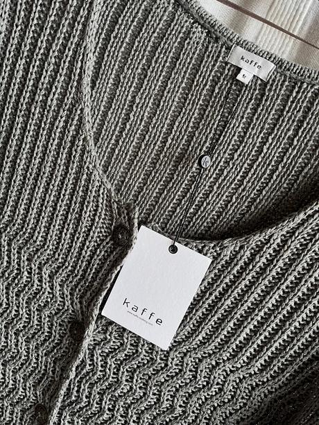Kaffe dlhší kardigan vel.m, m