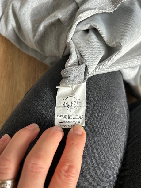 Sivá tepláková vesta mell - 2-4 roky, 98
