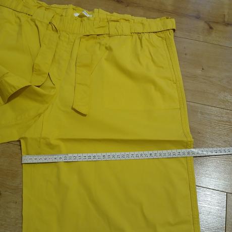 Jasnožlté kulotky s opaskom, gerry weber,44