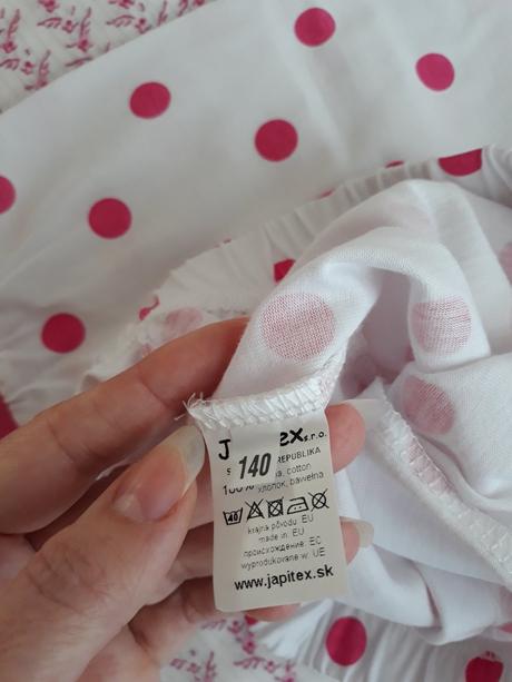 Dievčenské pyžamo, japitex,140