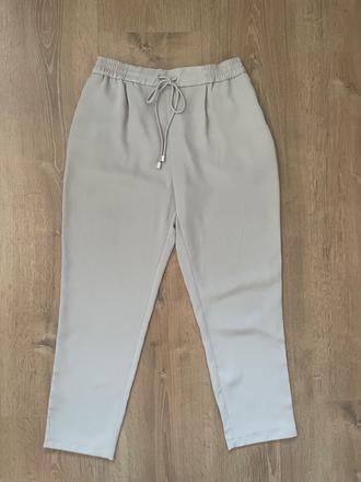 Top stav zara nohavice bezove na gumu s, zara,s