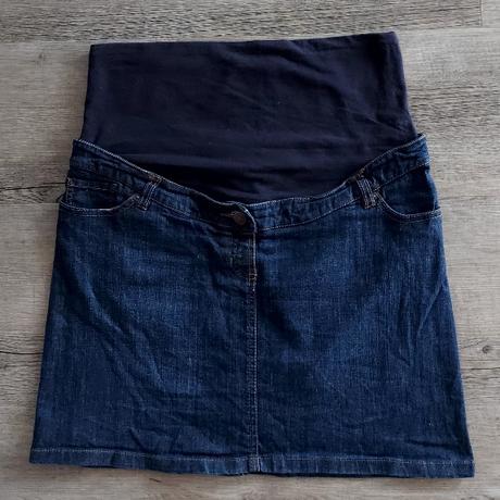 Rifľová tehotenská sukňa, 40