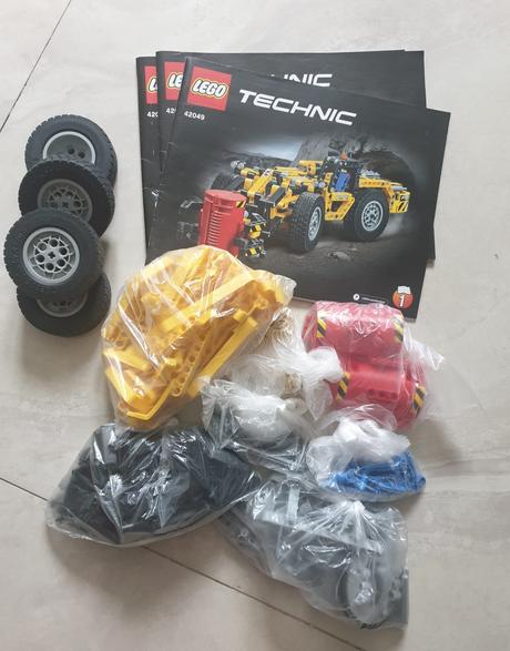 Lego technic 42049  - pyrotechnické vozidlo, 