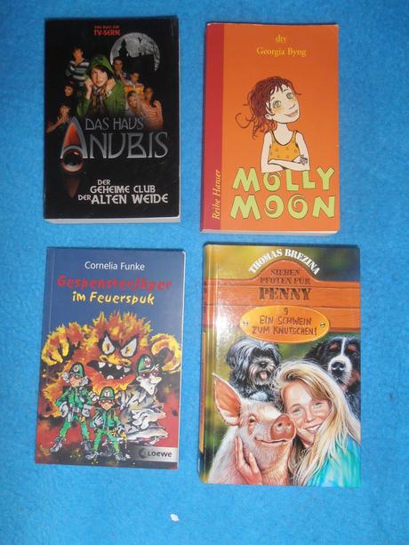 4 knihy pre mládež v nemčine,