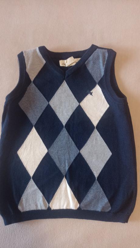 Pletená vesticka, h&m,92