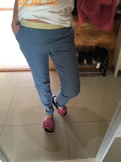 Vymakané chino nohavice/limitka - roxy, roxy,s