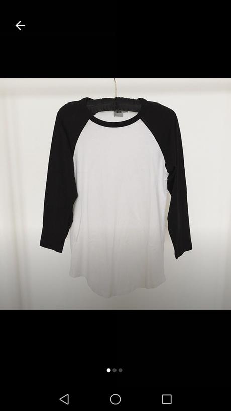 Baseballové tričko asos, s