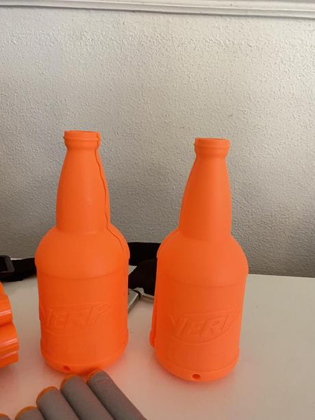 Maxi sada nerf pištole, pás, zásobníky, náboje,