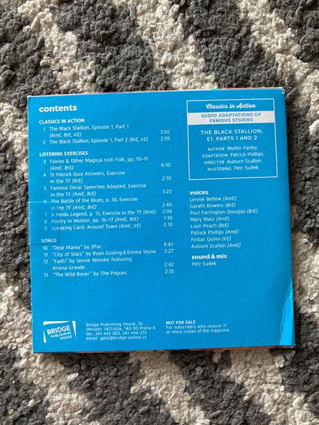 Časopis gate 6ks, karta a cd, 