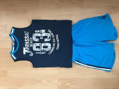 Letný bavlnený komplet, original marines,146