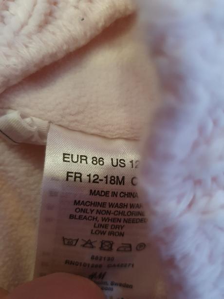 2x zimná čiapka dievčenska, h&m,86