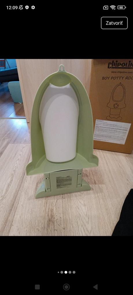 Detský pisoár raketa, 