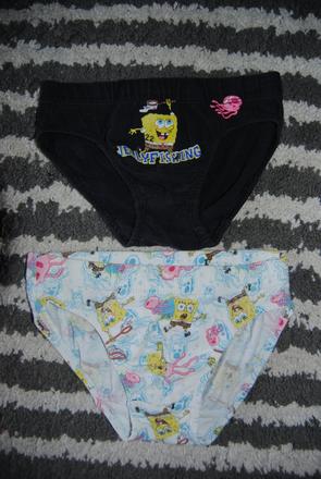 Slipy 110/116 sponge bob, h&m,110