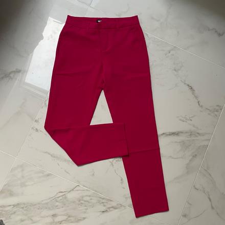 Cyklamenové cigaretové nohavice tally weijl, xs