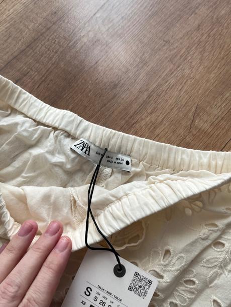 Zara letné nohavice madeira vzor, zara,s