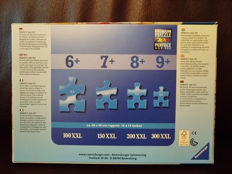 Krásne puzzle tsum tsum 100ks xxl, 