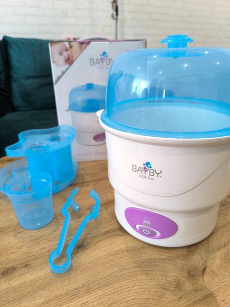 Elektrický parný sterilizátor, bayby