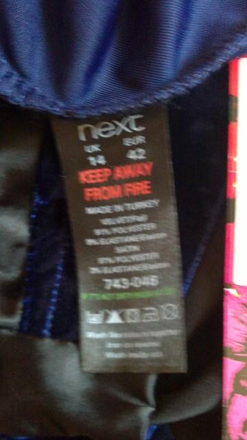 Spoločenské šaty zn. next v. 42, next,40