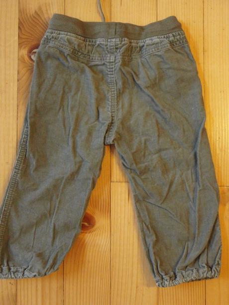 Menčestrové nohavice pre 12 - 18m, h&m,86