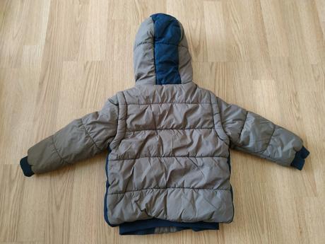 Chlapčenská zateplená prechodná bunda veľ. 92, baby club,92