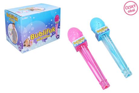 Bublifuk mikrofón 70ml,
