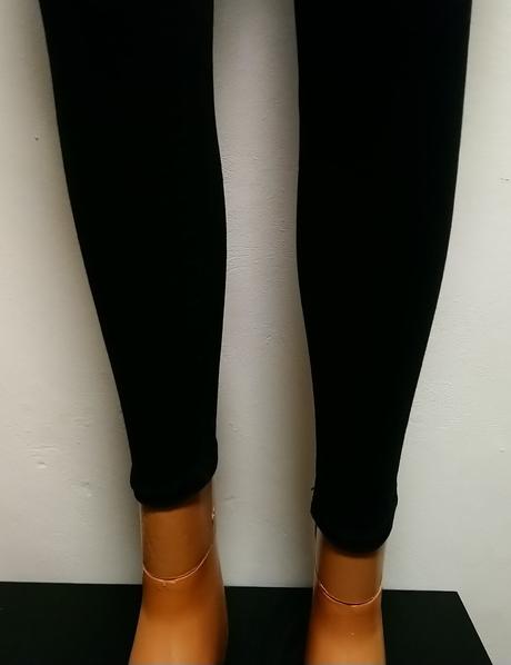 Dámske čierne elastické nohavice, denim, denim,xs